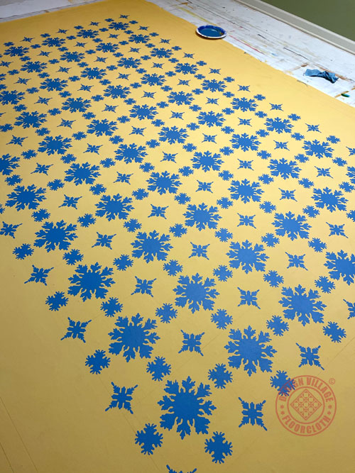 Humphries House Floorcloth