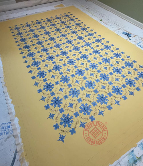 Humphries House Floorcloth