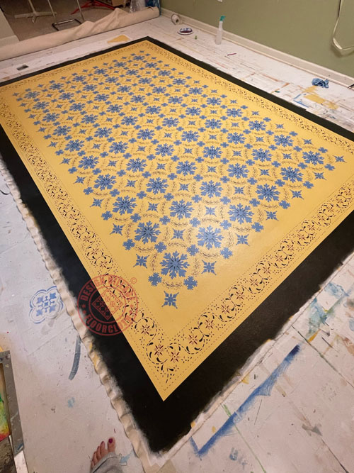 Humphries House Floorcloth