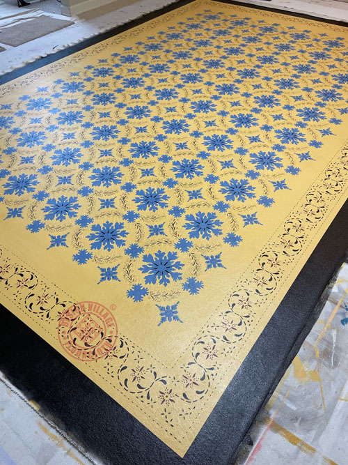 Humphries House Floorcloth