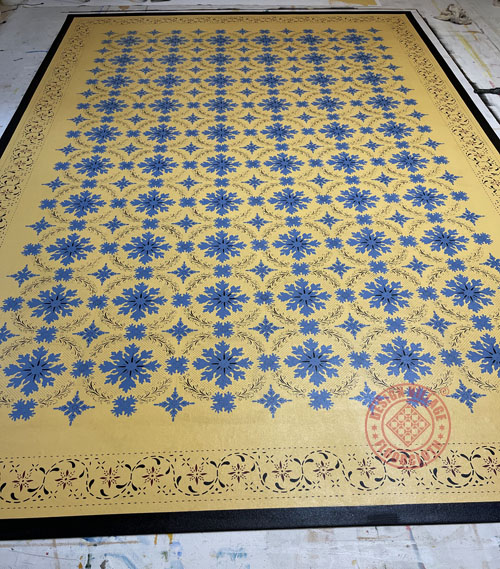 Humphries House Floorcloth