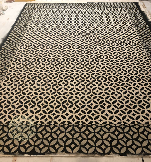 Isaac Buck Floorcloth #7