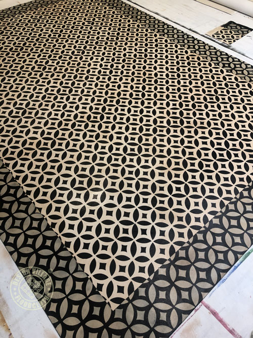 Isaac Buck Floorcloth #7