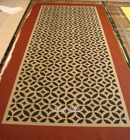 Isaac Buck House Floorcloth