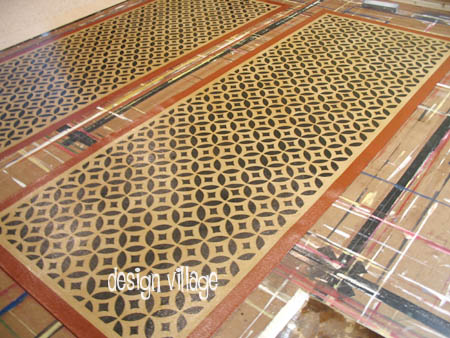 Isaac Buck House Floorcloth