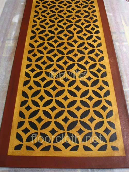 Isaac Buck Floorcloth #1