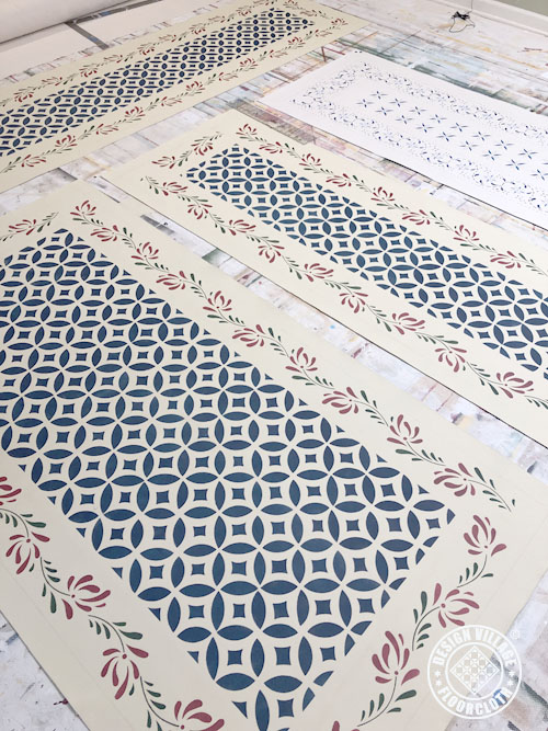 Isaac Buck House Floorcloth