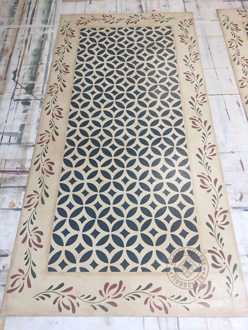 Isaac Buck House Floorcloth