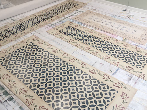 Isaac Buck House Floorcloth