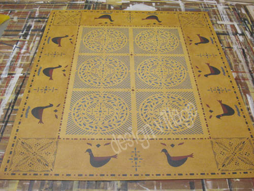 Jackson Swann House Floorcloth