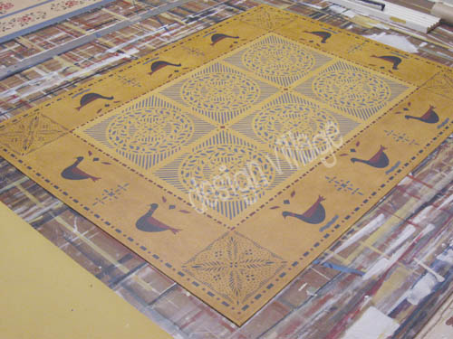 Jackson Swann House Floorcloth