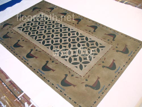 Jackson Swann House Floorcloth