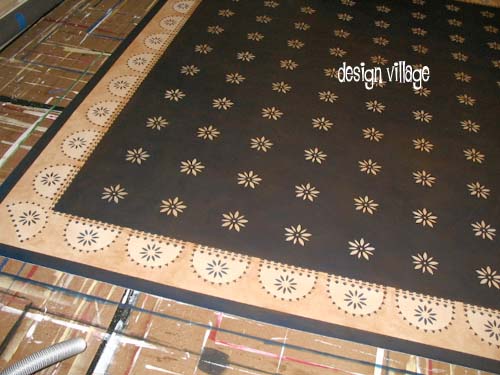 Kilburn House Floorcloth