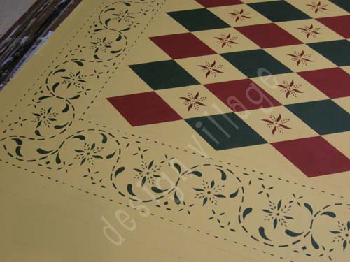 May House Floorcloth