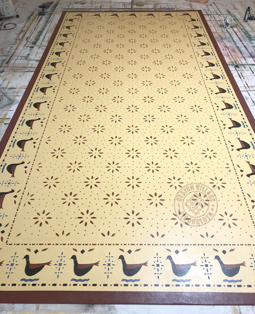 Jackson Garrison House Floorcloth