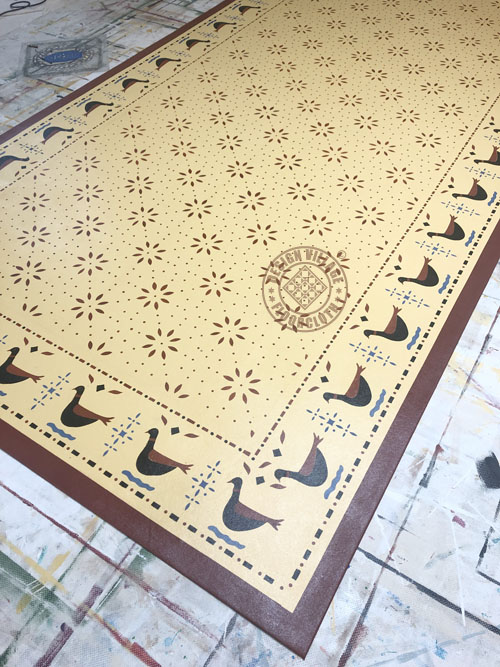 Jackson Garrison House Floorcloth