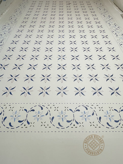 May House Floorcloth