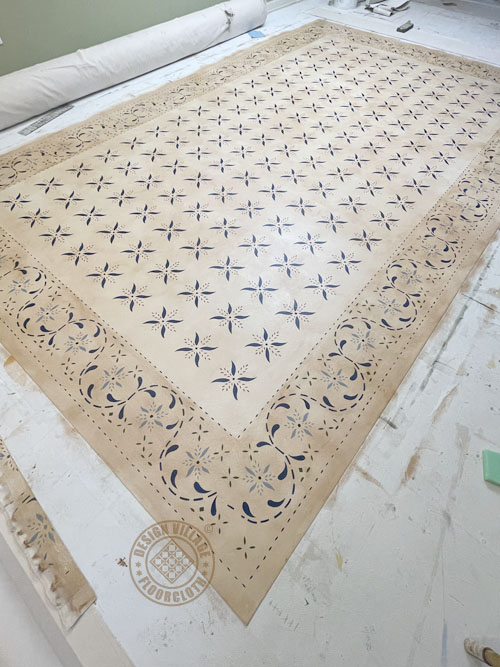 May House Floorcloth