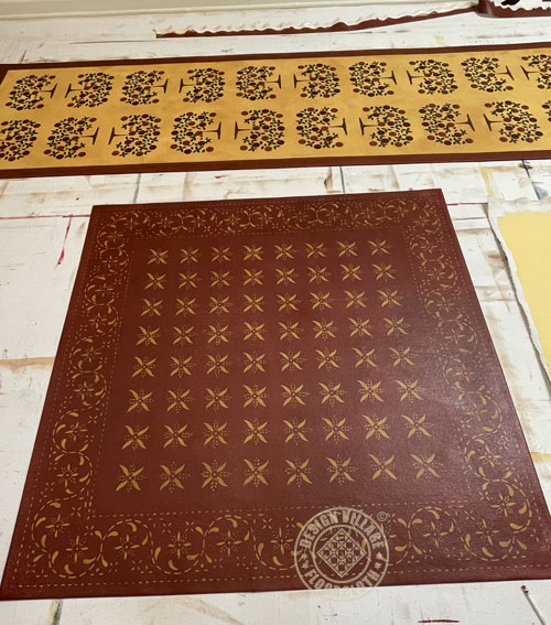 May House Floorcloth