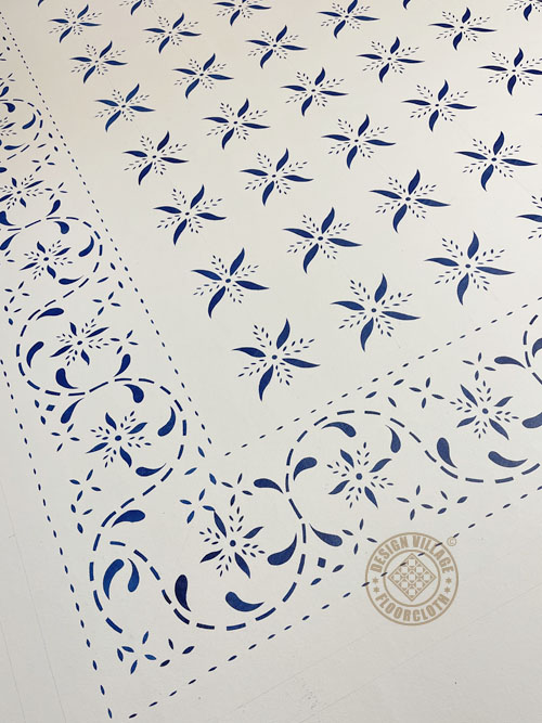 May House Floorcloth