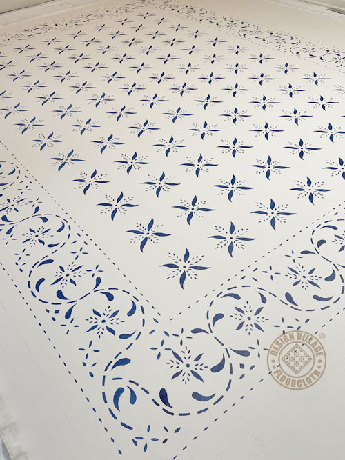 May House Floorcloth