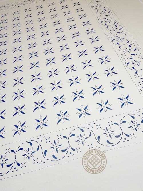 May House Floorcloth