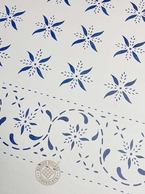 May House Floorcloth