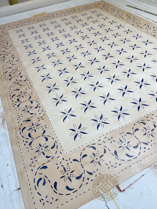 May House Floorcloth