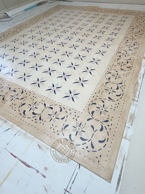 May House Floorcloth
