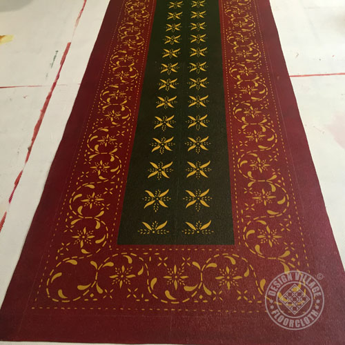 May House Floorcloth