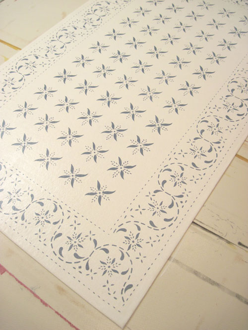 May House Floorcloth
