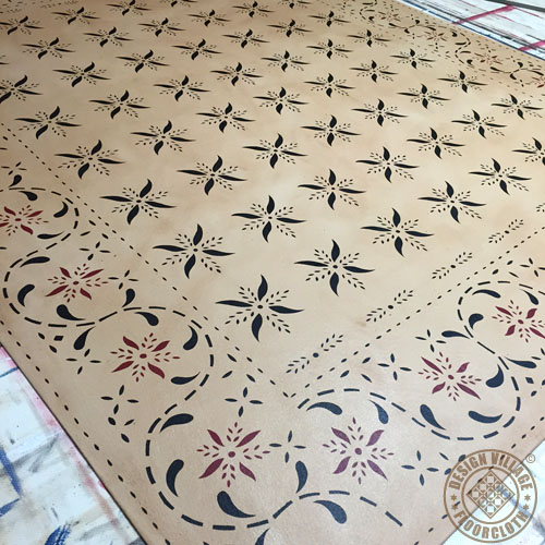 May House Floorcloth