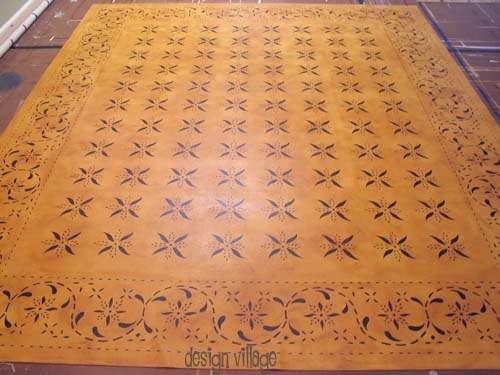 May House Floorcloth