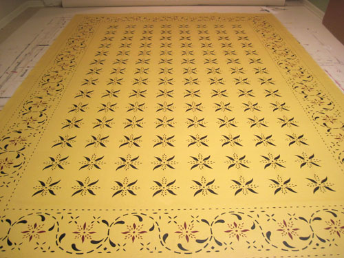 May House Floorcloth