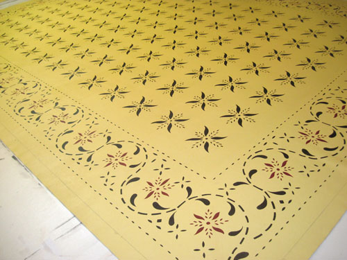 May House Floorcloth