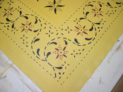 May House Floorcloth