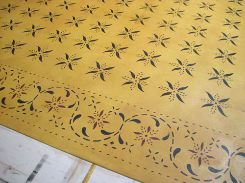 May House Floorcloth