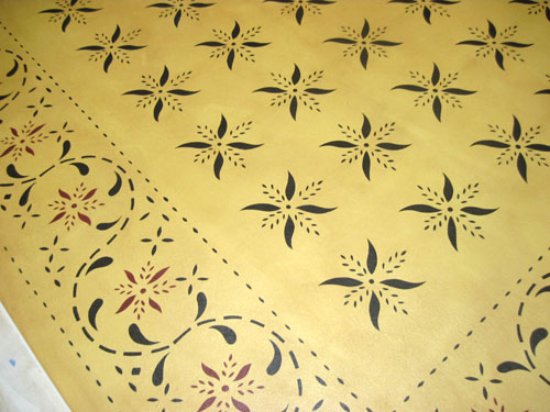 May House Floorcloth