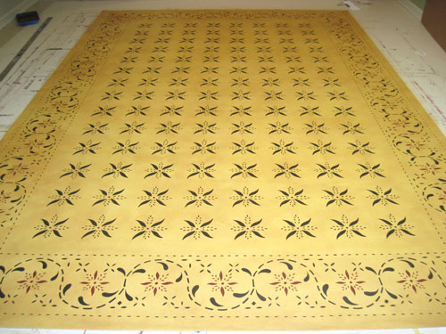 May House Floorcloth