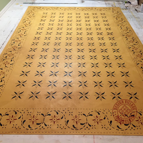 May House Floorcloth