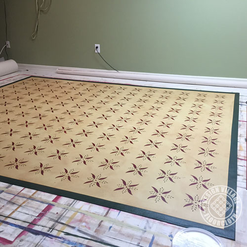 May House Floorcloth