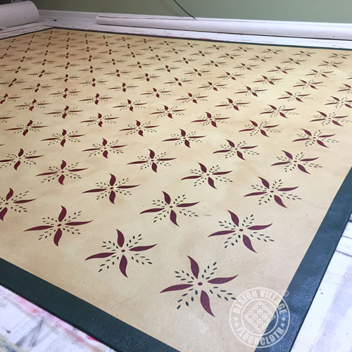 May House Floorcloth