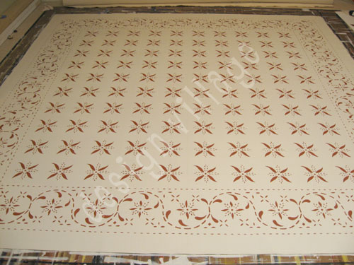 May House Floorcloth