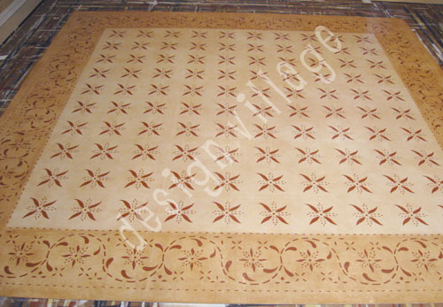 May House Floorcloth