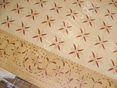 May House Floorcloth