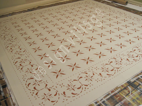 May House Floorcloth