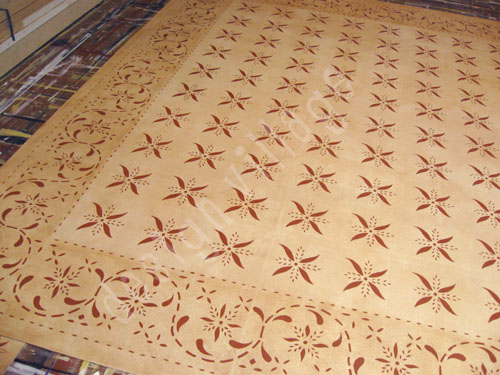 May House Floorcloth