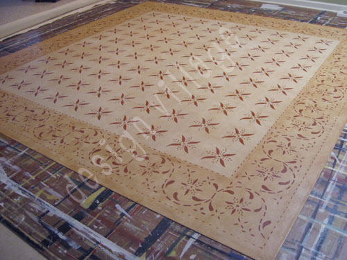 May House Floorcloth