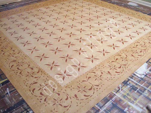 May House Floorcloth