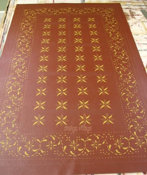 May House Floorcloth